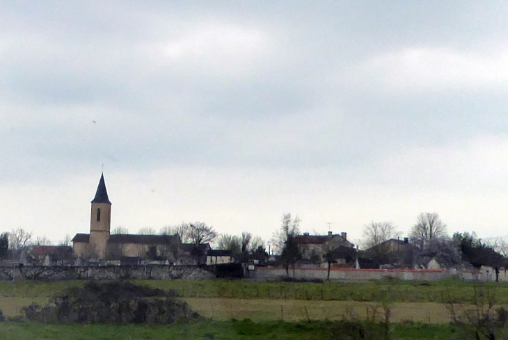 Vue sur le village - Suaux