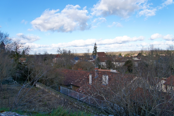 Vue sur la ville. - Verteuil-sur-Charente