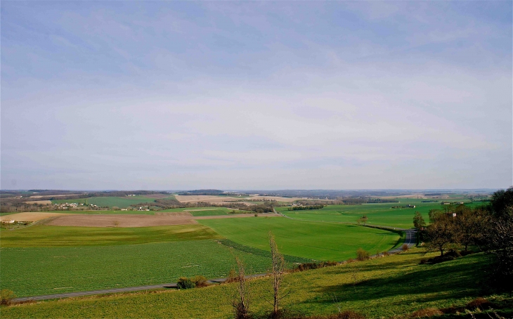 Depuis le château - Villebois-Lavalette