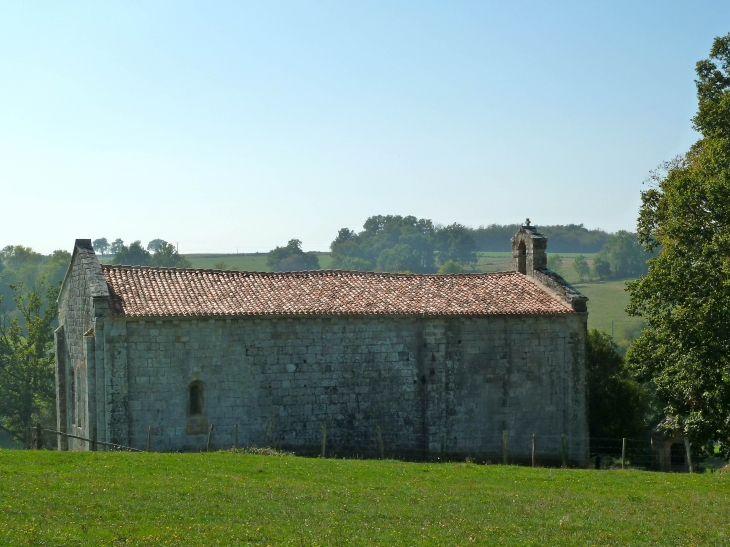 Chapelle de la commanderie de Malleyrand (XIIe siècle) - Yvrac-et-Malleyrand