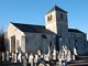 L'église St Pierre vue du Cimetière communal