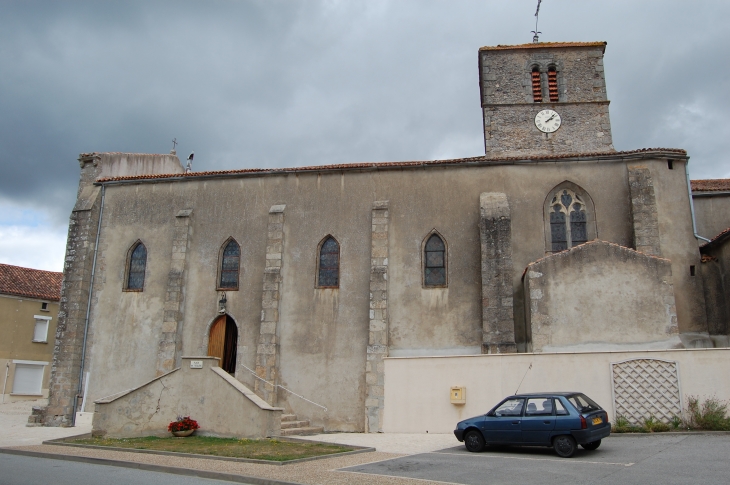 L'église restaurée - Amailloux