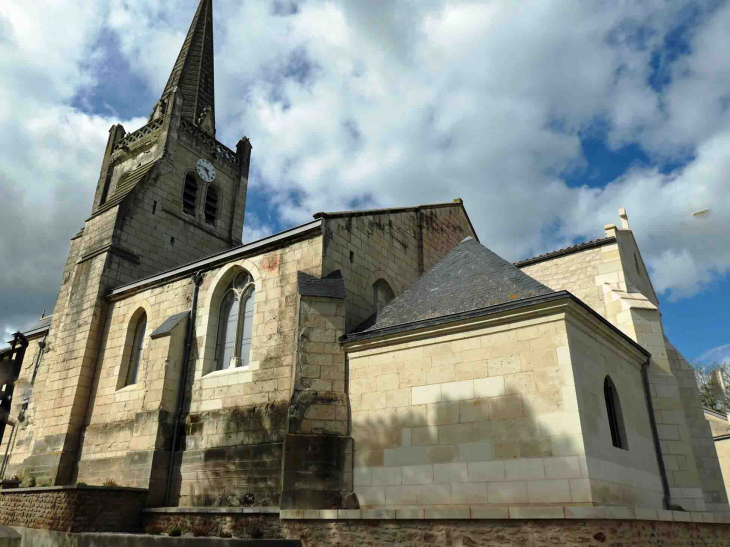 L'église - Bouillé-Loretz