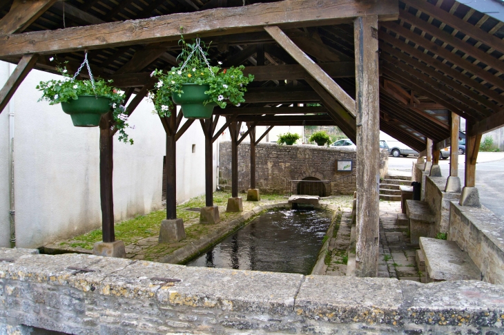 Les sources de la Boutonne arrivent de la colline et jaillissent sous la voûte. - Chef-Boutonne