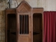 Eglise Saint Chartier : le confessional.