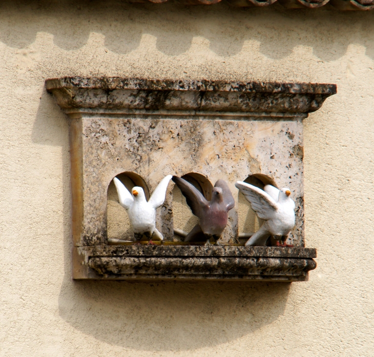 A l'auberge des 3 pigeons. - Chenay