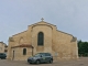 Le chevet de l'église Sainte Trinité.