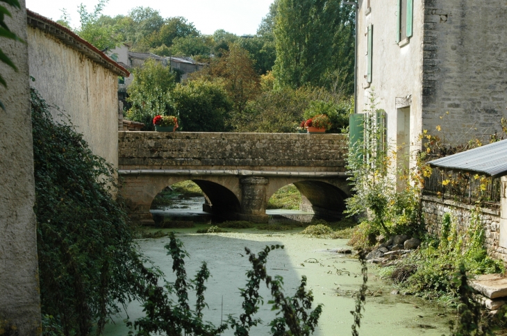 Le vieux pont  - Exoudun