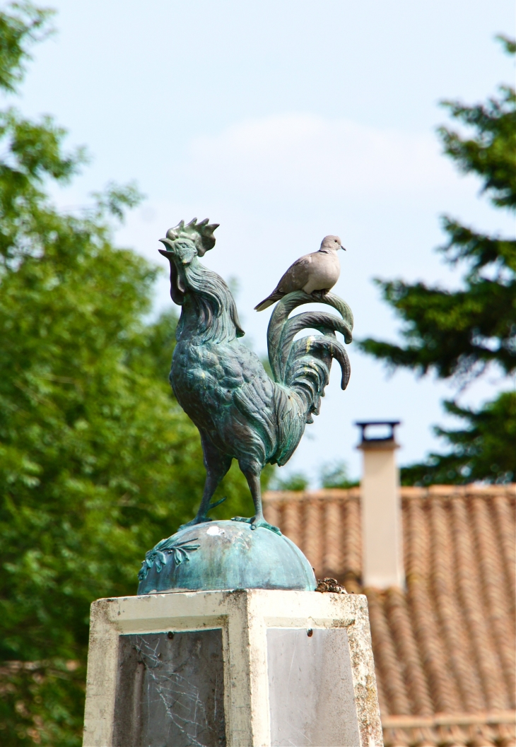 Le coq et la tourterelle. - Exoudun