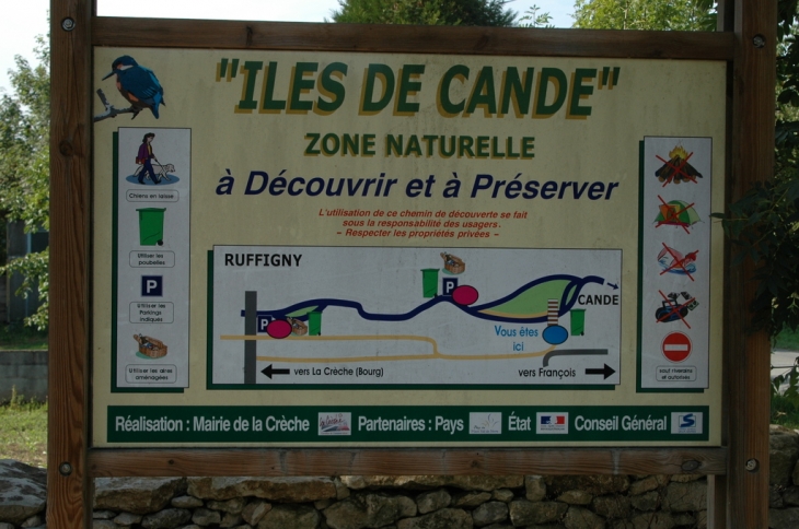 Site de CANDE - La Crèche