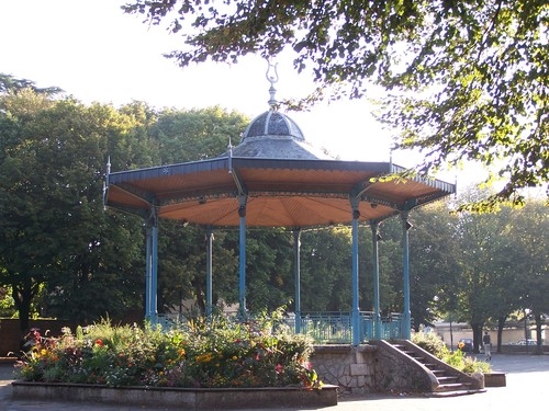 Kiosque à Musique place des Halles  - Melle