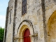 Photo précédente de Melle Eglise Saint Pierre. Portail de la façade occidentale.