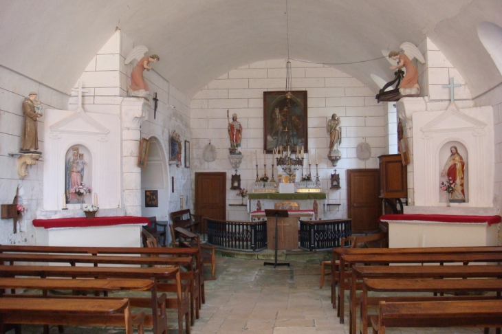 L'Eglise, le choeur - Oroux