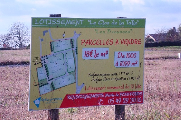 Lotissement du Clos de la Talle - Pouffonds