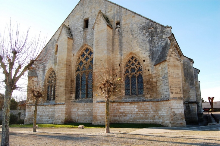 Eglise St Maixent facade est - Prahecq