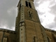 Clocher de l'église avec son monte charge.