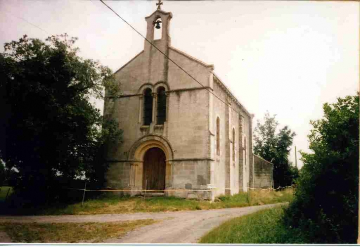 Eglise de Fiol aujourd'hui disparue - Saint-Martin-de-Saint-Maixent