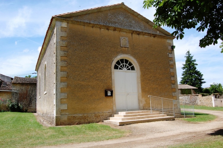 Le temple - Saint-Romans-lès-Melle