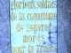 Monument aux Morts pour la France