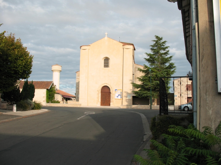 Place de l eglise - Usseau