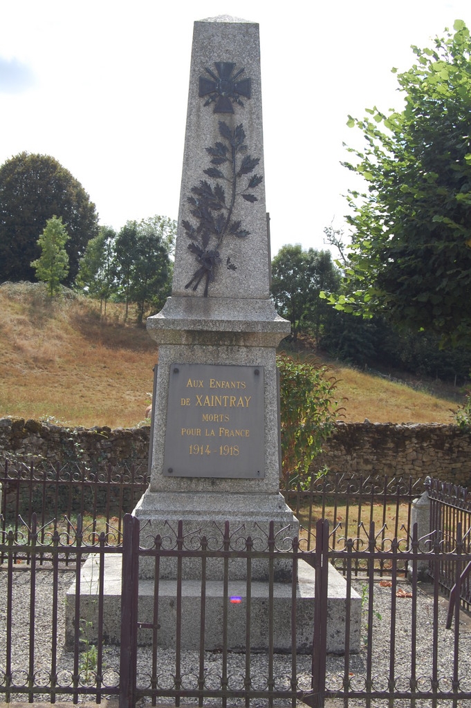 Monument aux Morts pour la France - Xaintray