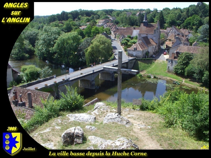 La ville basse - Angles-sur-l'Anglin