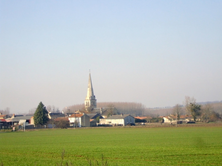 Vue du village - Angliers