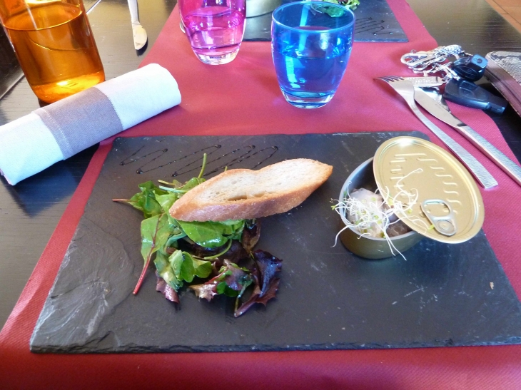 Assiette du restaurant  - Chalais