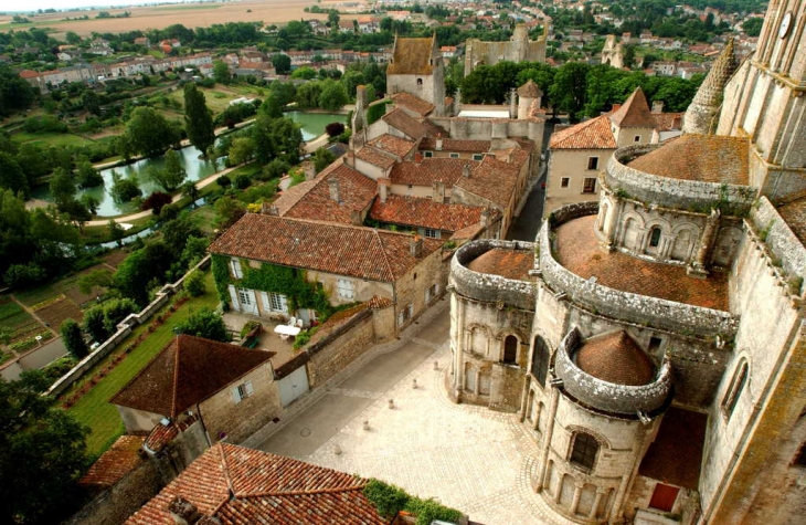 Vue panoramique - Chauvigny