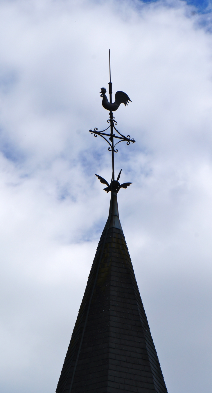 La girouette de l'église. - Lauthiers