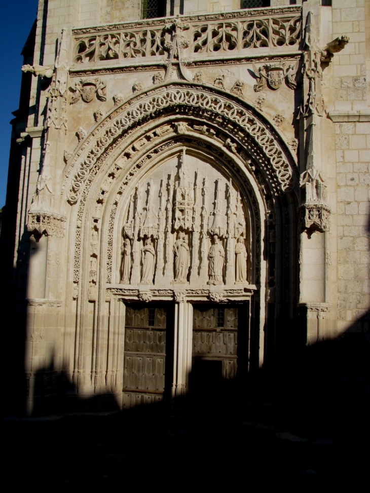 Eglise Ste Radegonde - Portail - Poitiers