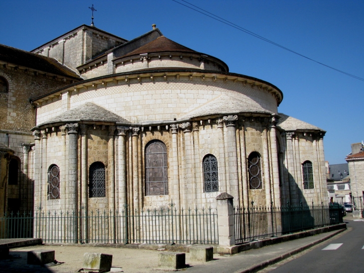 Eglise St-Hilaire-le-Grand - Chevet - Poitiers