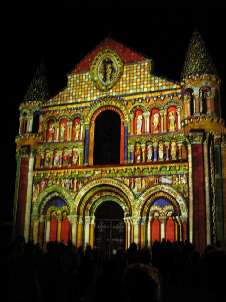 Notre-Dame-la-Grande - Soir d'été - Poitiers