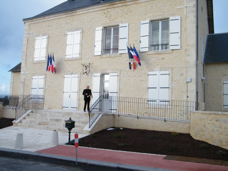 Fin travaux mairie - Saint-Léomer