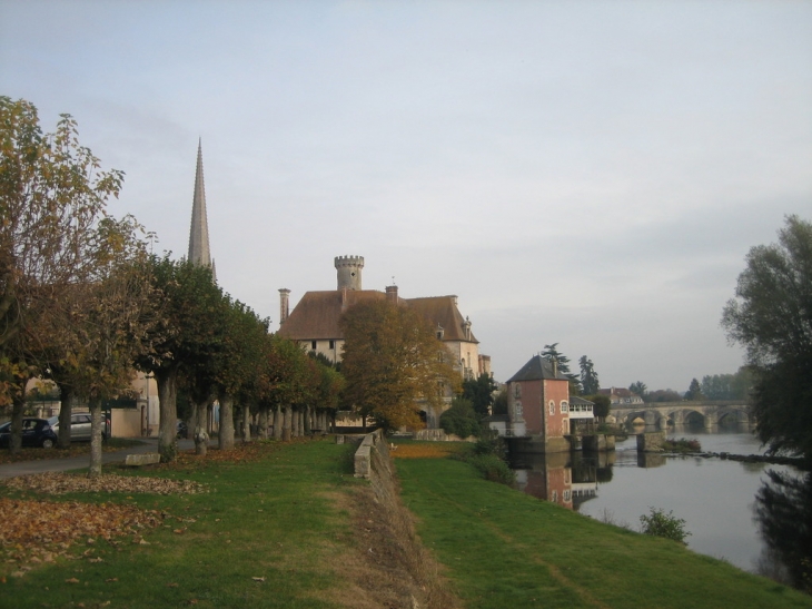 Bord de la Gartempe - Saint-Savin