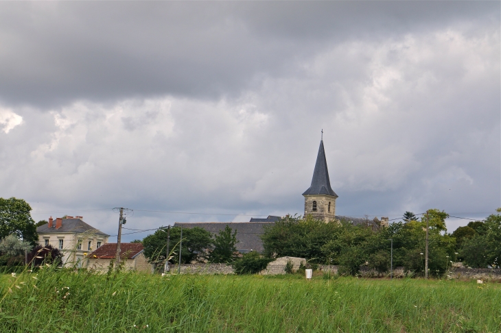 Vue sur le village - Ternay