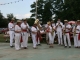 La fanfare de pleumartin lors de la fête des battages à Vicq