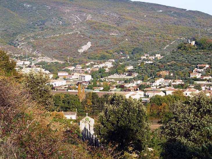 Vue d'ensemble - Aubenas-les-Alpes