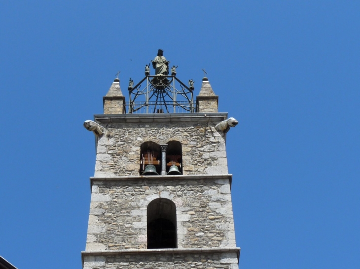 Le clocher de l'église - Barcelonnette