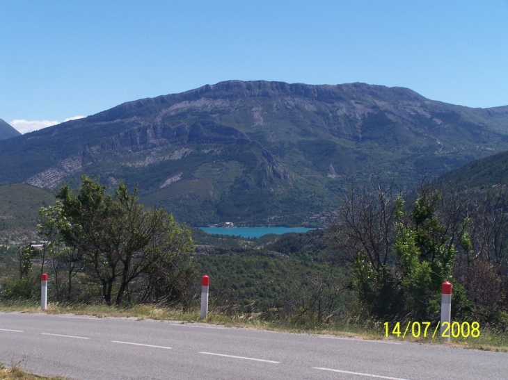 Le lac - Castellane