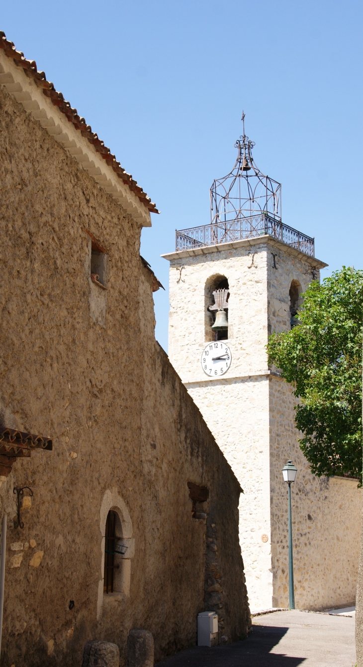 Clocher de L'église Saint-André - Esparron-de-Verdon