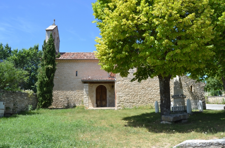  <église Saint-Pierre 13 Em Siècle - Fontienne