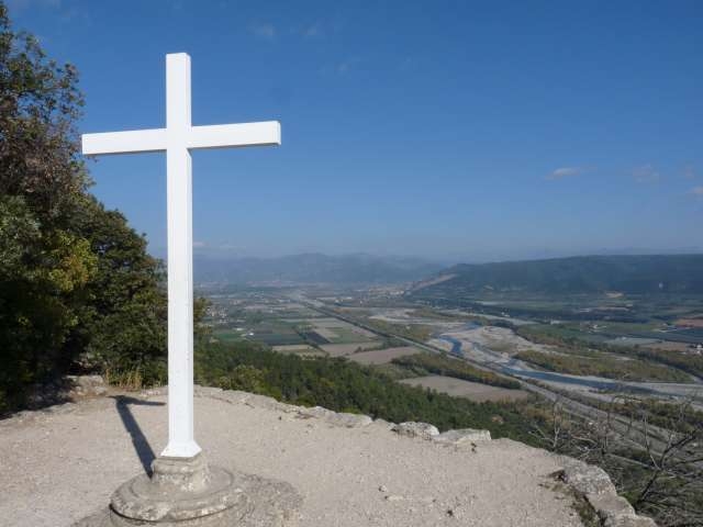 Vue sur le val de Durance - Ganagobie