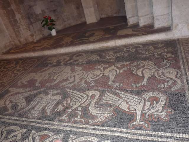 Mosaïques de l'église - Ganagobie