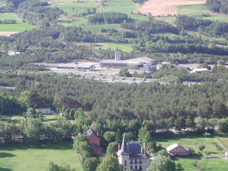 Vue depuis le Haut du chemin de croix - Jausiers