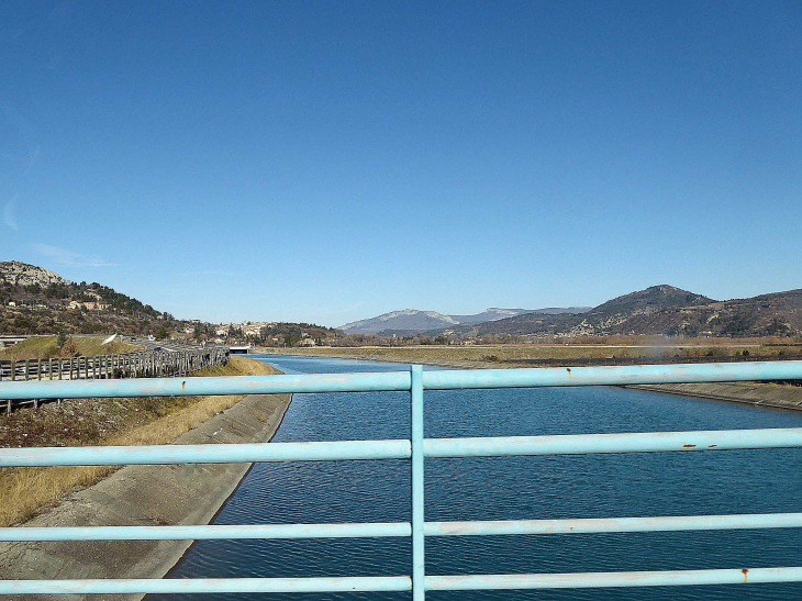 Le pont sur la Durance - L'Escale