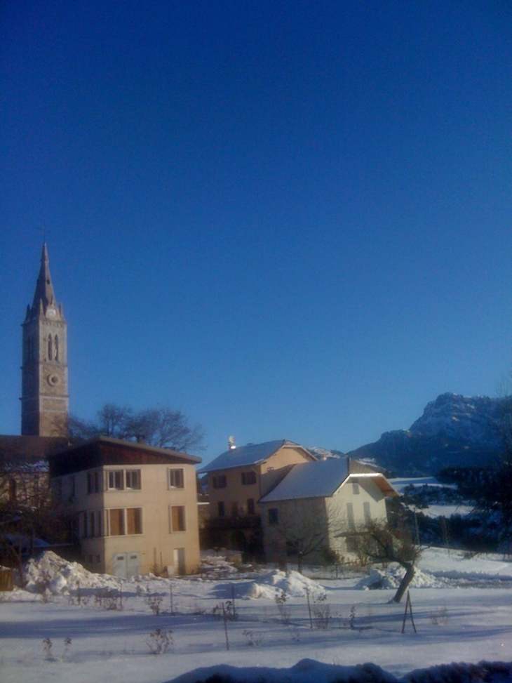 Entrée du village - La Bréole