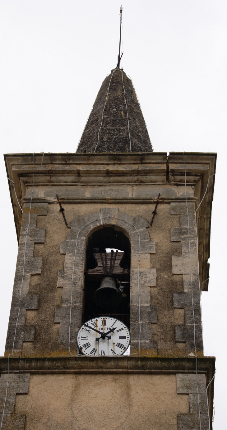 < église Sainte-Agathe de Style Roman 17 Em Siècle - La Brillanne