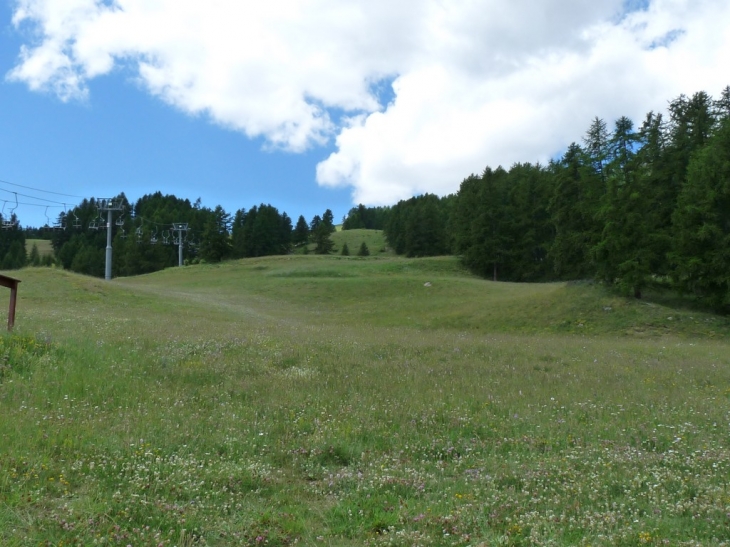 La station de ski de Sainte Anne - La Condamine-Châtelard