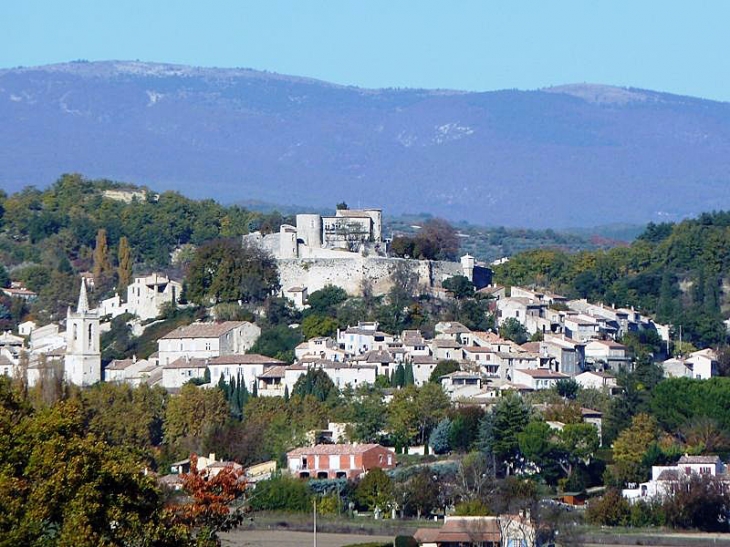 Vue sur le village - Mane